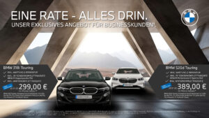 Attraktive Business-Leasingangebote für BMW 318i Touring und 520d Touring