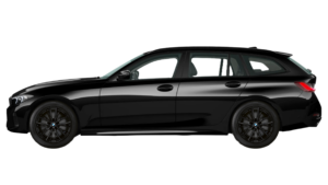 schwarzer BMW 3er Touring